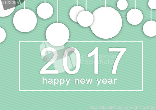 Image of Happy New Year 2017 background.