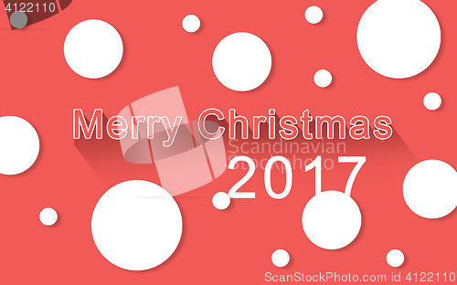 Image of The happy Merry Christmas background