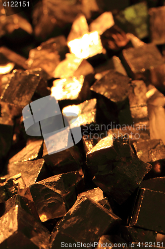 Image of pyrite mineral background