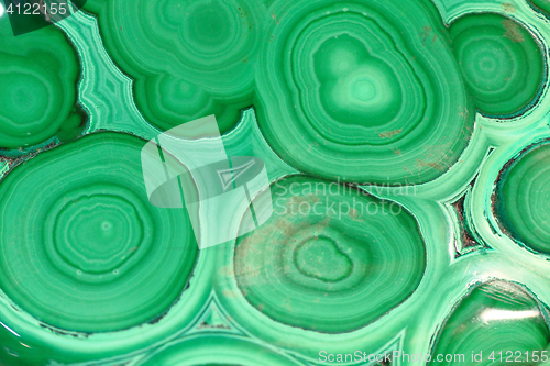 Image of green malachite background