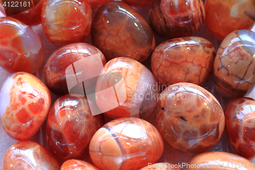 Image of red fire agate