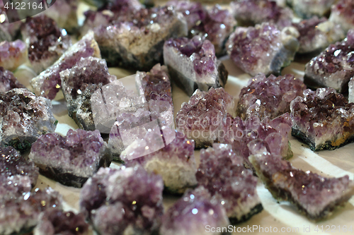 Image of amethyst violet background