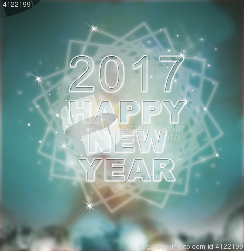 Image of 2017 New Year and Christmas concept