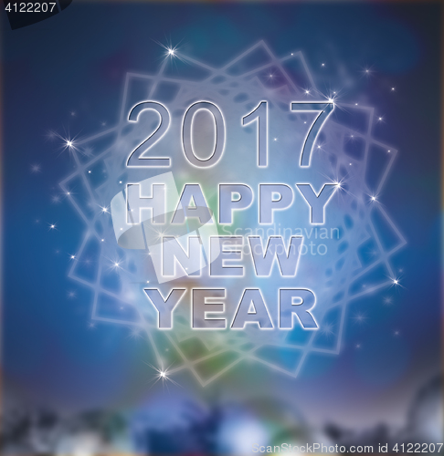 Image of 2017 New Year and Christmas concept