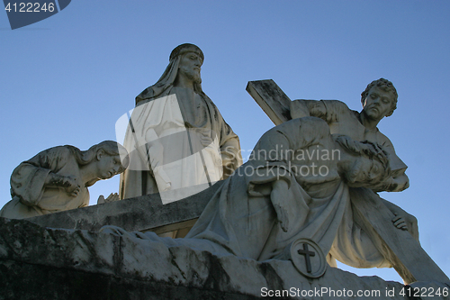 Image of 3rd Station of the Cross, Jesus falls the first time