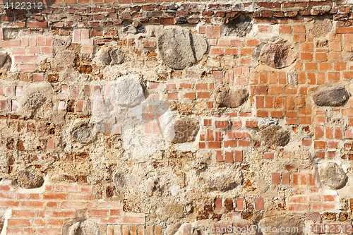 Image of part of a stone wall