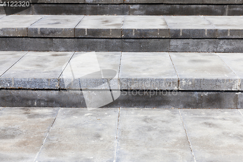 Image of wide stone steps