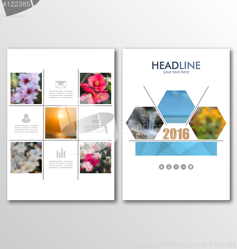 Image of Layout Can Be Used for Design for Poster, Magazine, Flyer. A4 Size