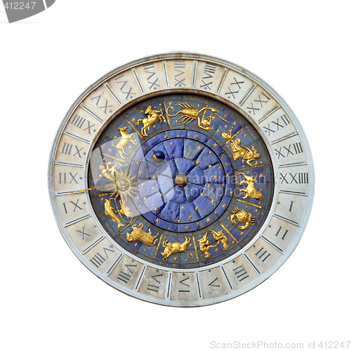 Image of Astronomical clock in Venice, Italy