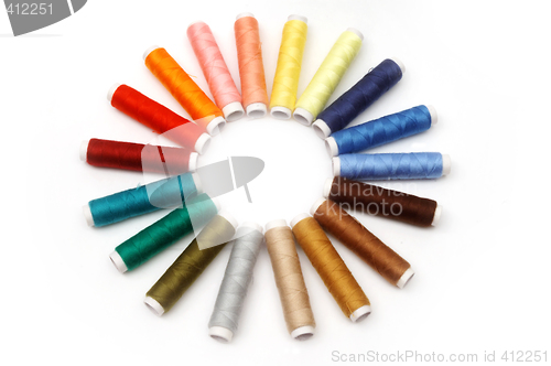 Image of Colorful thread