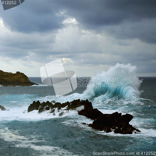 Image of Atlantic Ocean near Madeira island