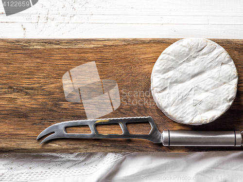 Image of fresh camembert cheese