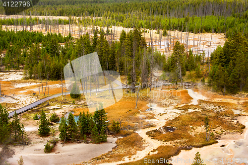 Image of Yellowstone National Park, Utah, USA