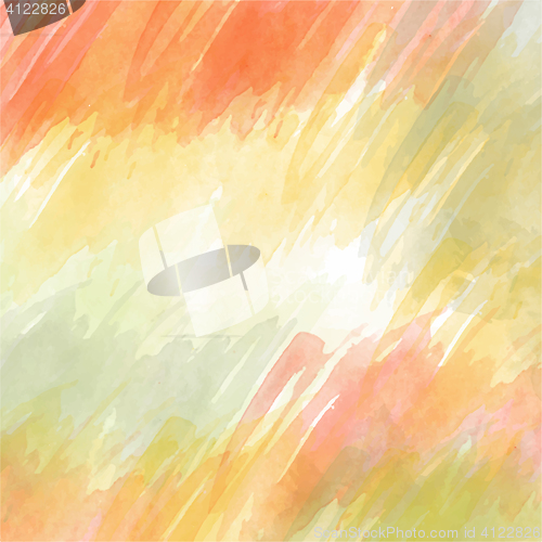 Image of Beautiful hand painted watercolor background