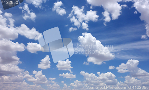 Image of blue sky