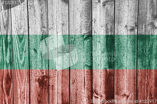 Image of Textured flag of Bulgaria