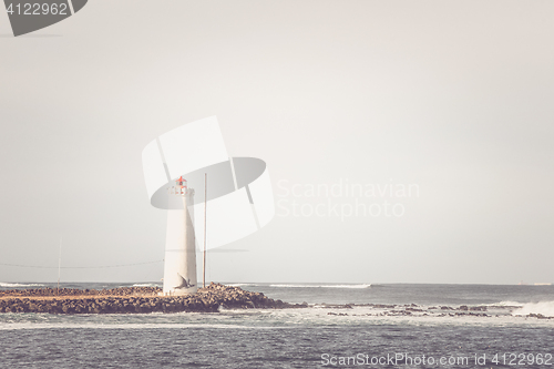 Image of Lighthouse on a small island