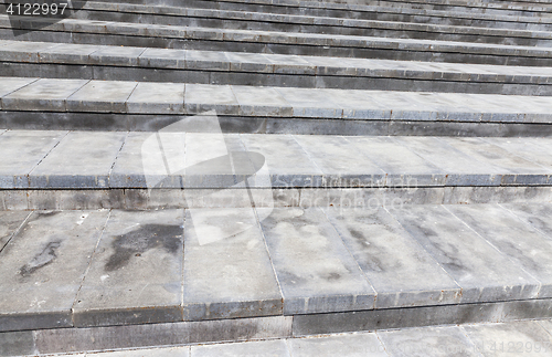 Image of wide stone steps