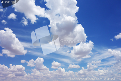 Image of blue sky