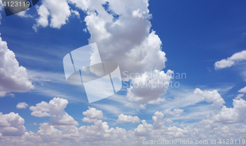 Image of blue sky