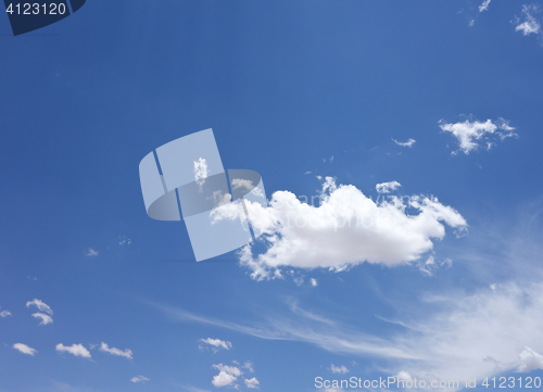 Image of blue sky