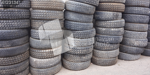 Image of old tires