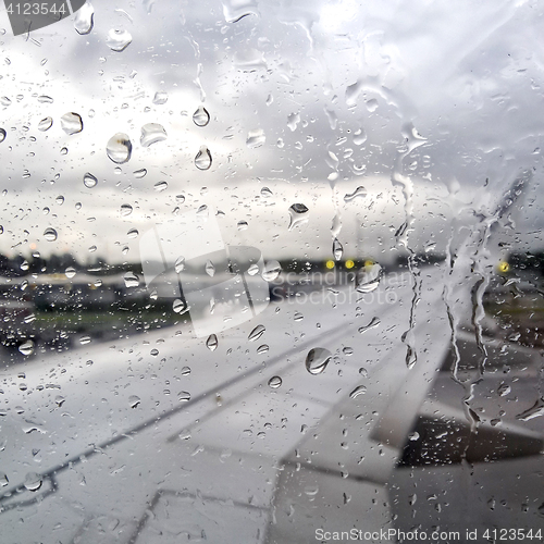 Image of Wing of airplane