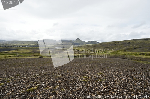 Image of Icelandic volcano terrain