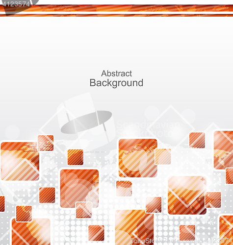 Image of Abstract Squares Geometric Background for Design