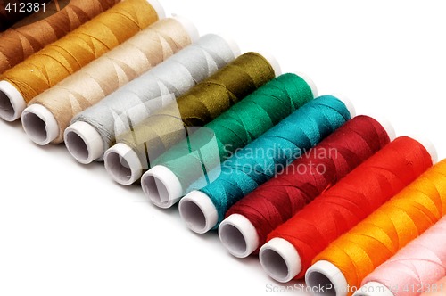 Image of Colorful thread