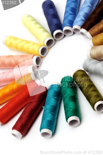 Image of Colorful thread