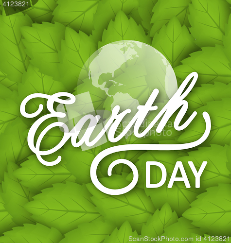 Image of Concept Background for Earth Day Holiday