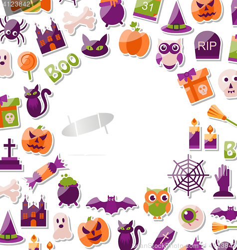 Image of Halloween Clean Card with Place for Your Text