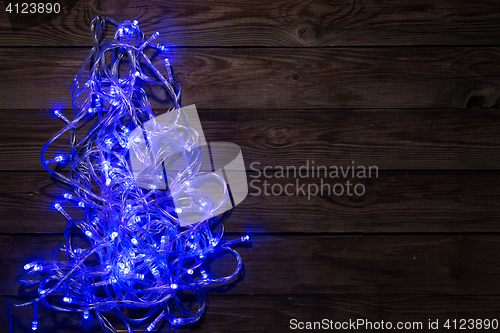 Image of Festoon at Christmas on floor