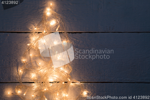 Image of New Year tree of garlands