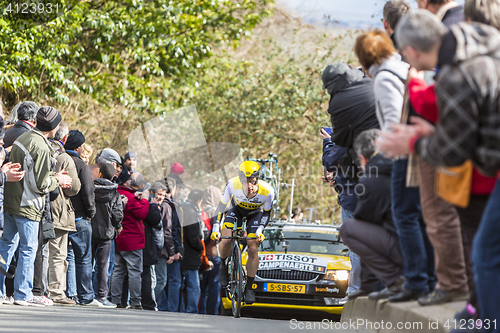 Image of The Cyclist Victor Campenaerts - Paris-Nice 2016 