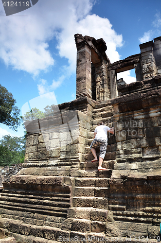 Image of Bayon Temple At Angkor Wat, Cambodia