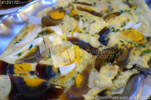 Image of  Chinese recipe for steamed three eggs