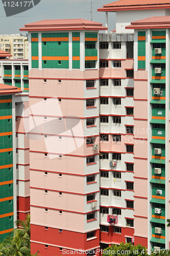 Image of Typical public housing in Singapore