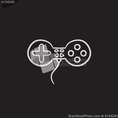 Image of Joystick sketch icon.