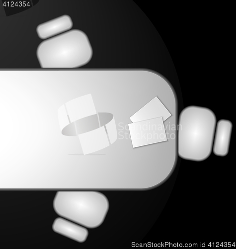 Image of Office Business Meeting Room Table
