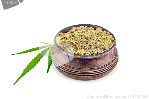 Image of Flour hemp in bowl