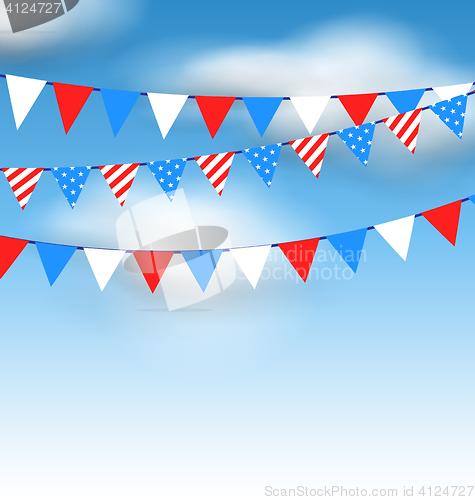 Image of Hanging Bunting Pennants