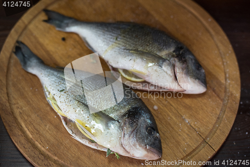 Image of Fresh uncooked dorado