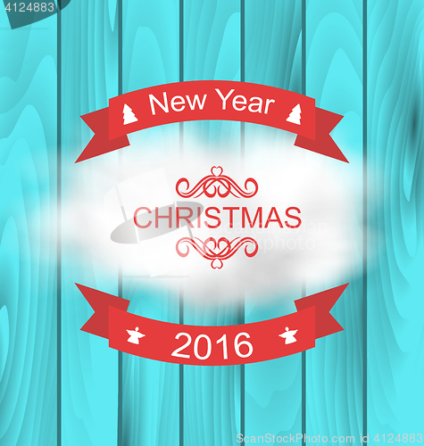 Image of Merry Christmas Typography Lettering Design