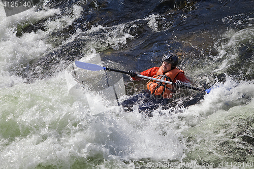 Image of Kayaker in whitewater