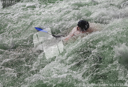 Image of Kayaker in whitewater
