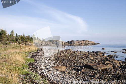 Image of Coast of White sea, northern Russia