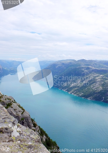 Image of Fjord view from the Pulpit Rock