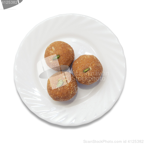 Image of Indian sweets on a plate